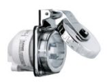 Hubbell Hbl303ss 30a Inlet Round Stainless Steel-small image