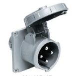 Hubbell M4100b12r 100a 125/250v Inlet - Boat Electrical Component-small image