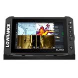 Lowrance Elite Fs 9 ChartplotterFishfinder WActive Imaging 3In1 Transom Mount Transducer-small image