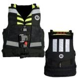 Mustang Swift Water Rescue Vest Fluorescent Yellow Green Black Universal-small image