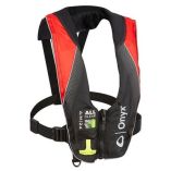Onyx AM24 Series All Clear AutomaticManual Inflatable Life Jacket BlackRed Adult-small image