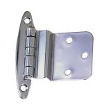 Perko Chrome Plated Brass 3/8" Inset Hinges - Marine Hinges-small image