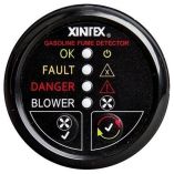 Xintex Gasoline Fume Detector Blower Control WPlastic Sensor Black Bezel Display-small image